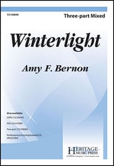 Winterlight Three-Part Mixed choral sheet music cover